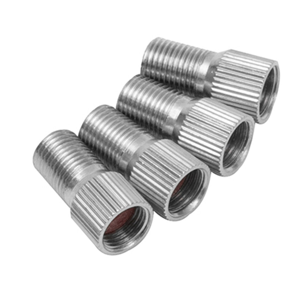 4pcs 19mm Chrome Tyre Wheel Valve Stem Cap Extension Extender For Car/Truck NEW v