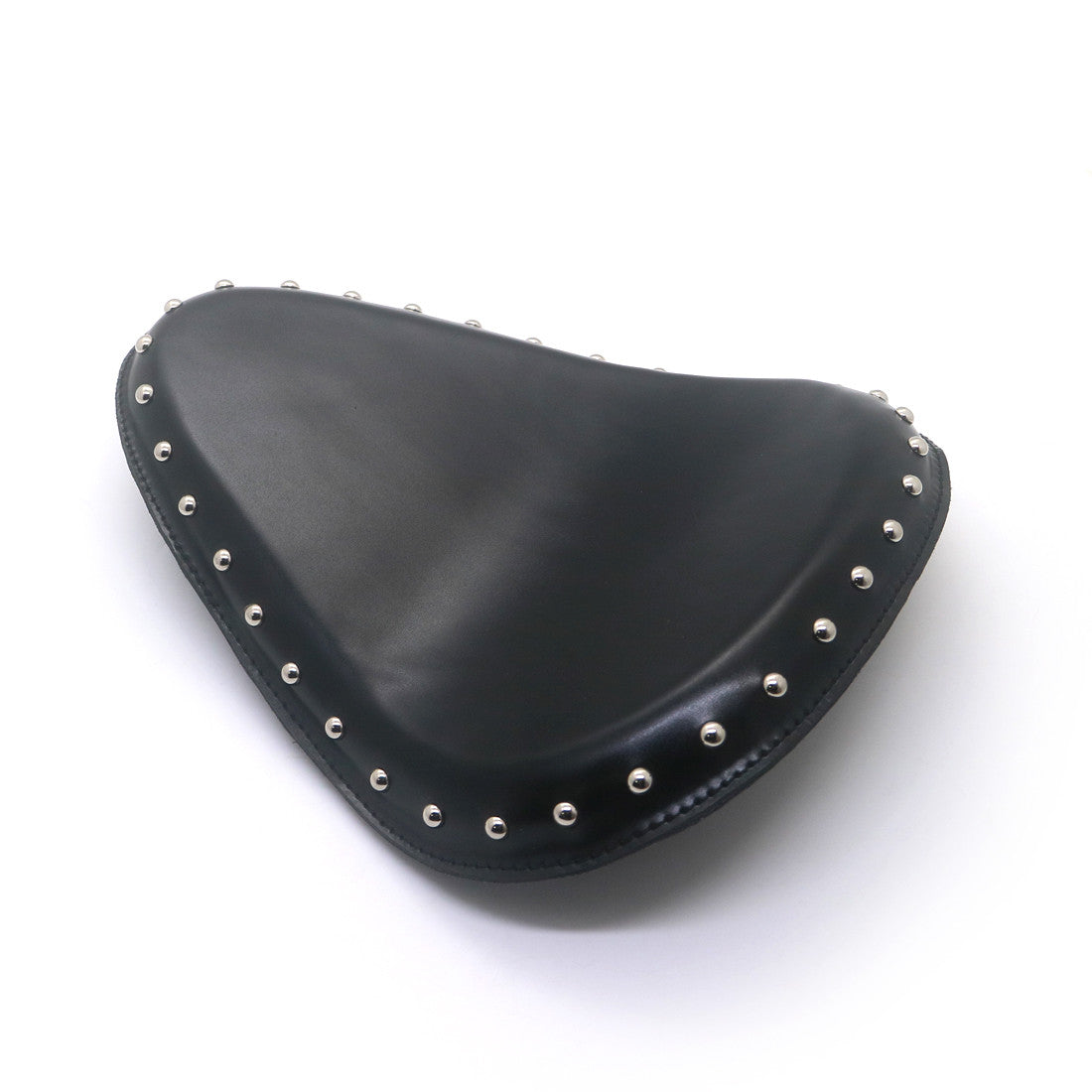Black Retro Synthetic Leather Solo Driver for Seat for Harley for Honda Chopper Bobber Q
