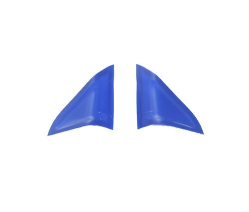 Fit for Jeep Compass 2017-2020 Bright Blue Front Triangle A Pillar Cover Trim 2X