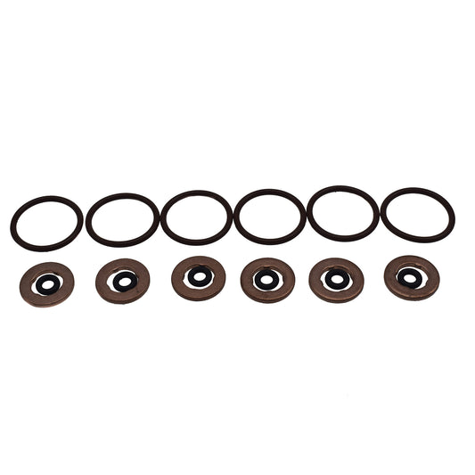6 sets fuel injector O-ring seal kit 059130519 for for Audi A3 A4 A6 Q7 for VW Touareg - v