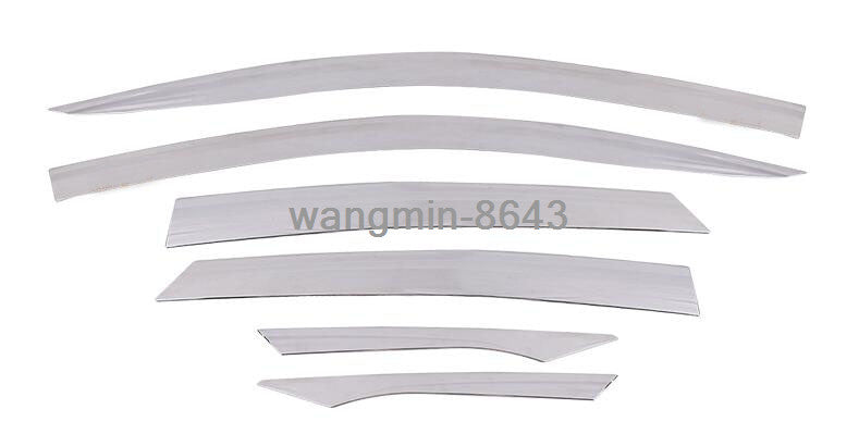for Honda for Civic Sedan 16-21 silver Window Visor Vent Sun Shade Rain Guard Shield