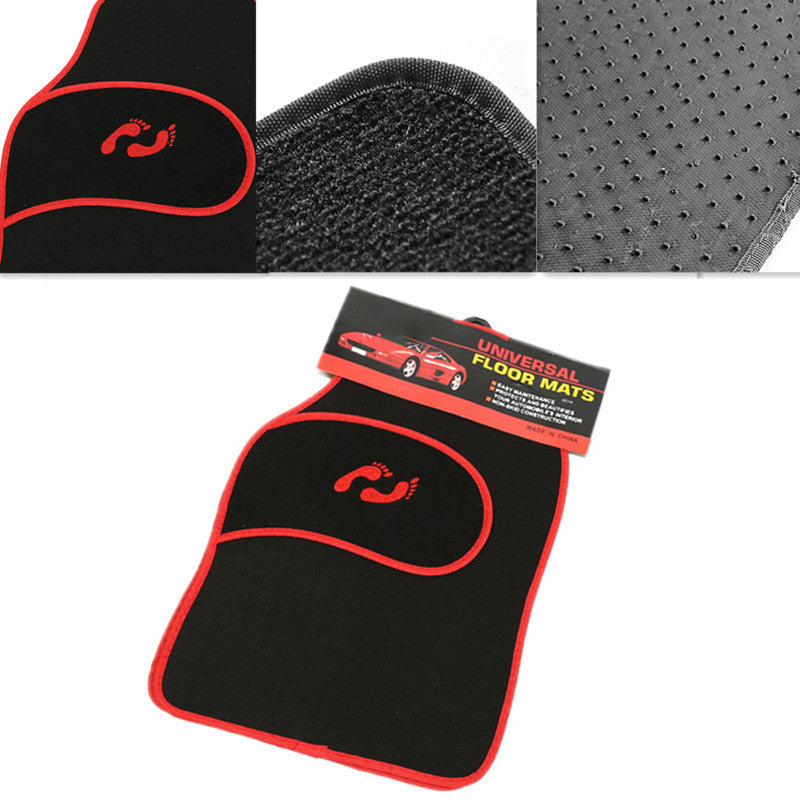 4x Universal Car Floor Mat Accessories Styling Custom Foot Prevent Wear Heel Pad
