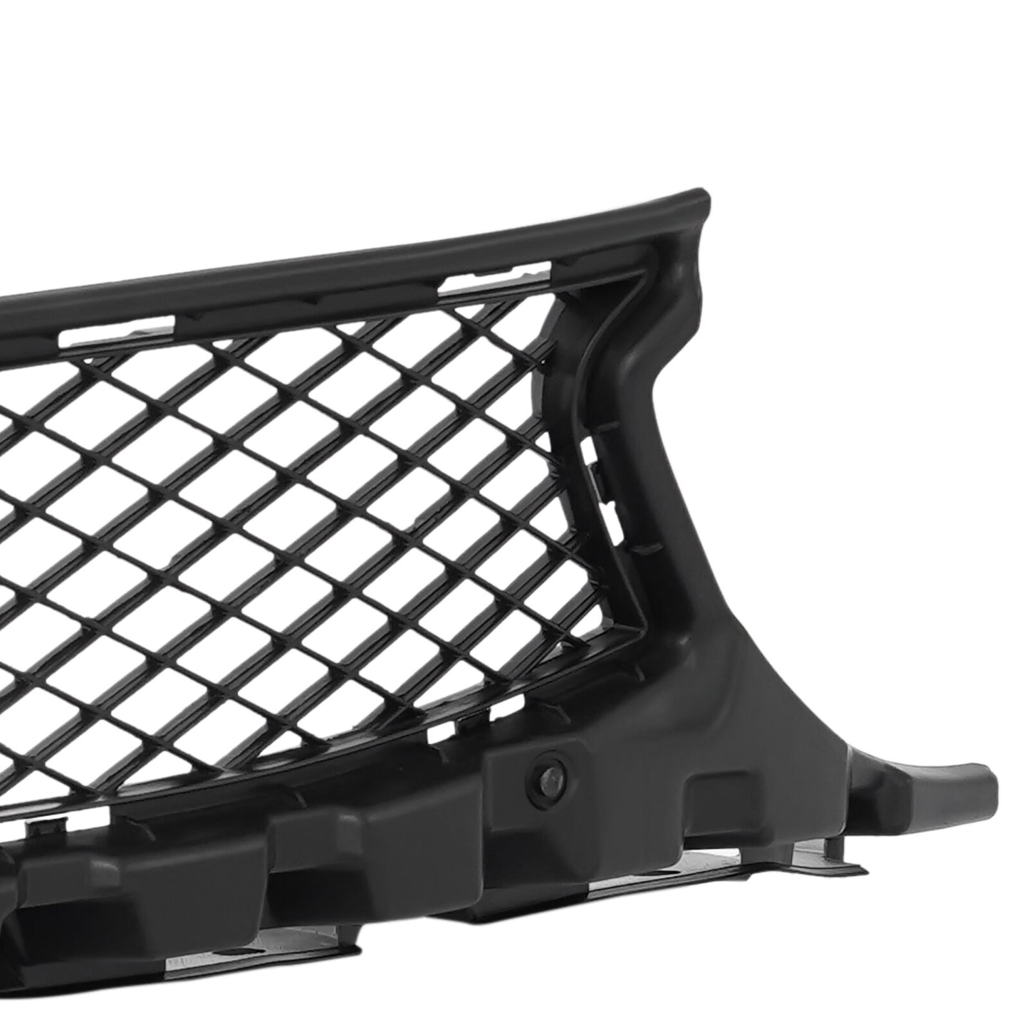 Front Bumper Center Lower Grille for 2014 - 2015 for Honda for Civic Coupe Textured Black - v