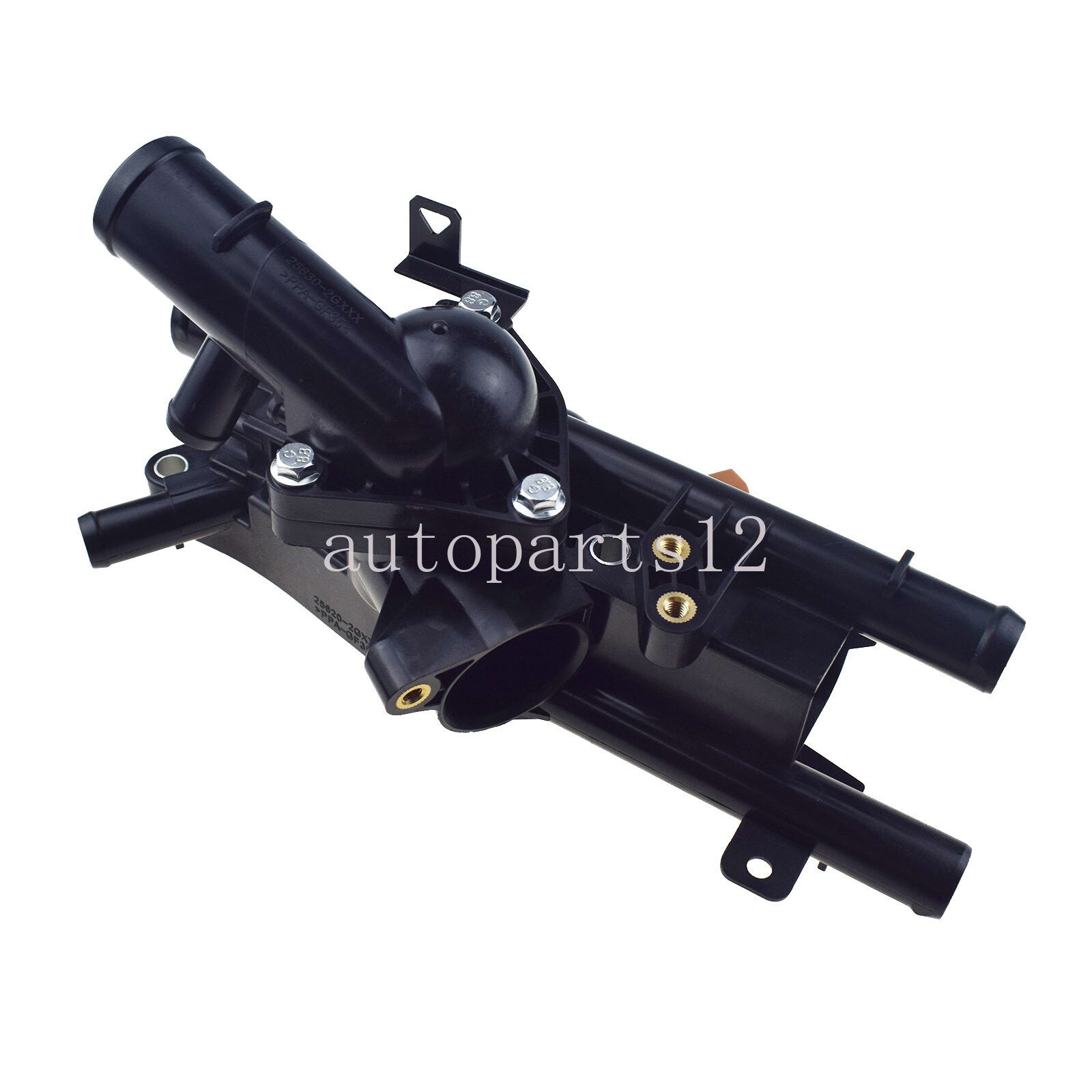 Thermostat Housing Assembly for for Kia Optima Sorento for Hyundai Santa Fe for Tucson - v