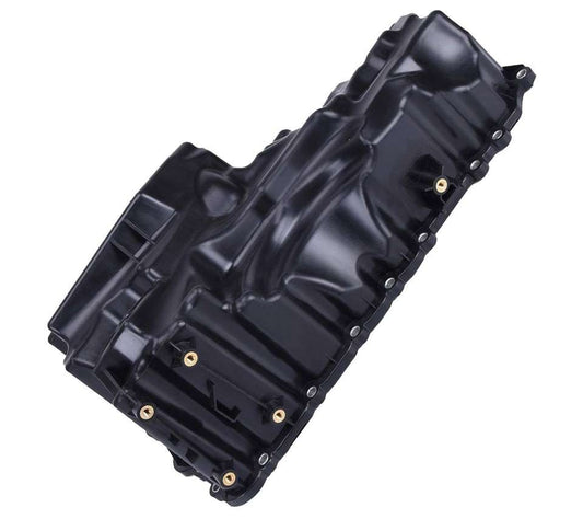 Improved aluminum oil pan for BMW 320i, 328i, 228i, X1, Z4. Q