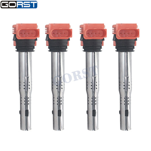 4 x Ignition Coil 06E905115E for Audi A4 A5 R8 for VW for Golf GTI for Jetta 2.0T 06E905115A v