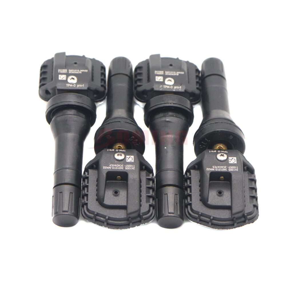 4PCS TPMS Tire Pressure Sensor for Changan X5 PLUS X7 PLUS Lamore 3601010-MK02