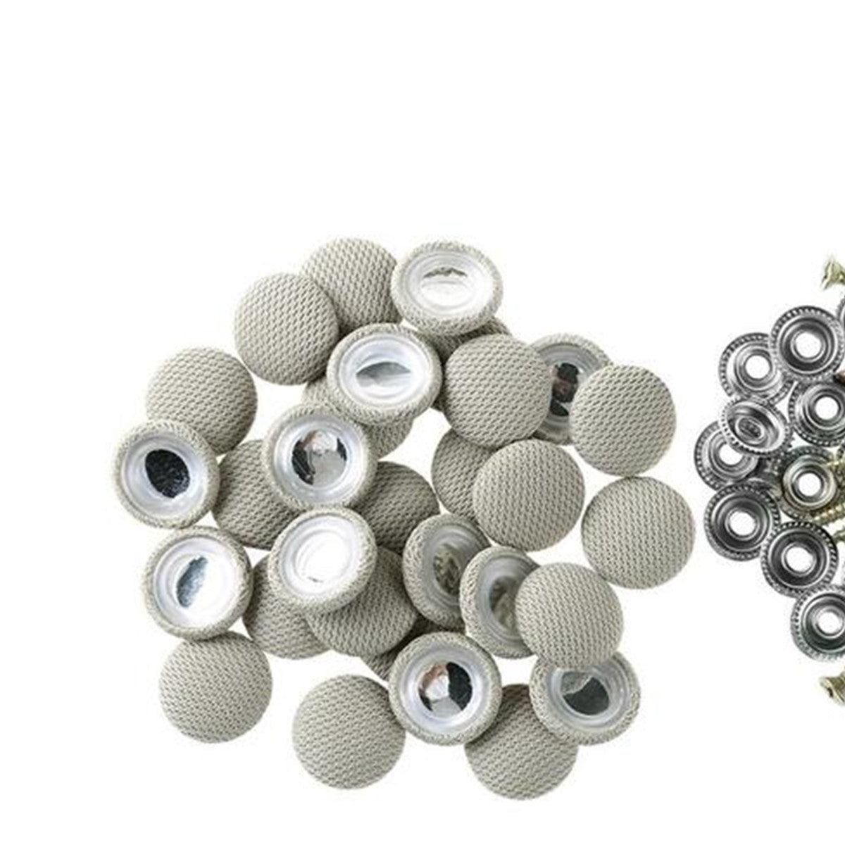 60Pcs Car Roof Buckles Screw Cap Headliner Repair Button Snap Retainer Clip Kit