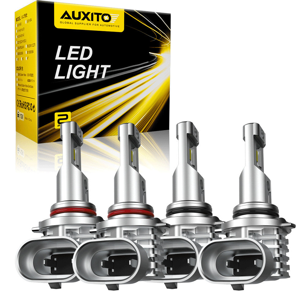 9005 9006 LED roughly bright 6500k high Buddha full bright white light - v