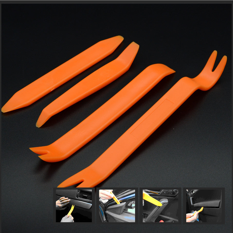 Car Door Molding Trim Panel Clip Light Audio Removal Pry Open Interior Tool Kits