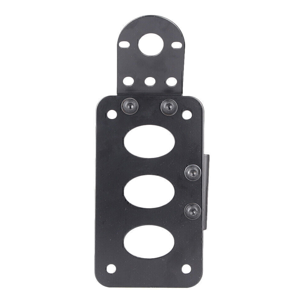 Side Mount License Plate Bracket for Harley 3/4 Axles Metric Bikes 20mm Axles