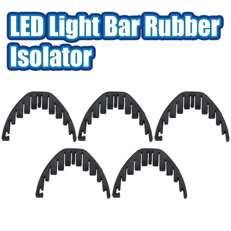 5x Reduce Wind Noise Rubber Isolator Resonance Silencers For 50 52¡± LED Light Bar