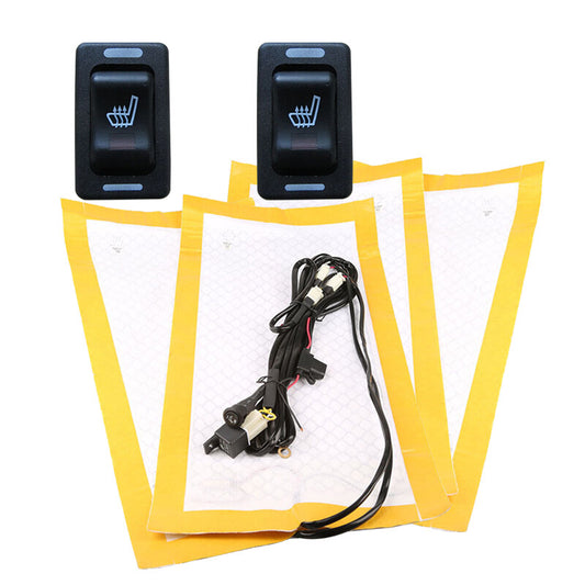 Universal Carbon Fiber Seats Heated for Seat Heater Kit Car Cushion DC 12V v