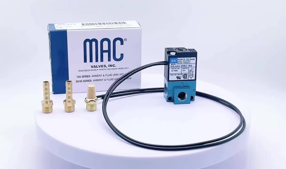 3 Port W/Brass Fittings Electronic Boost Control Solenoid Valve For ECU MAC PWM