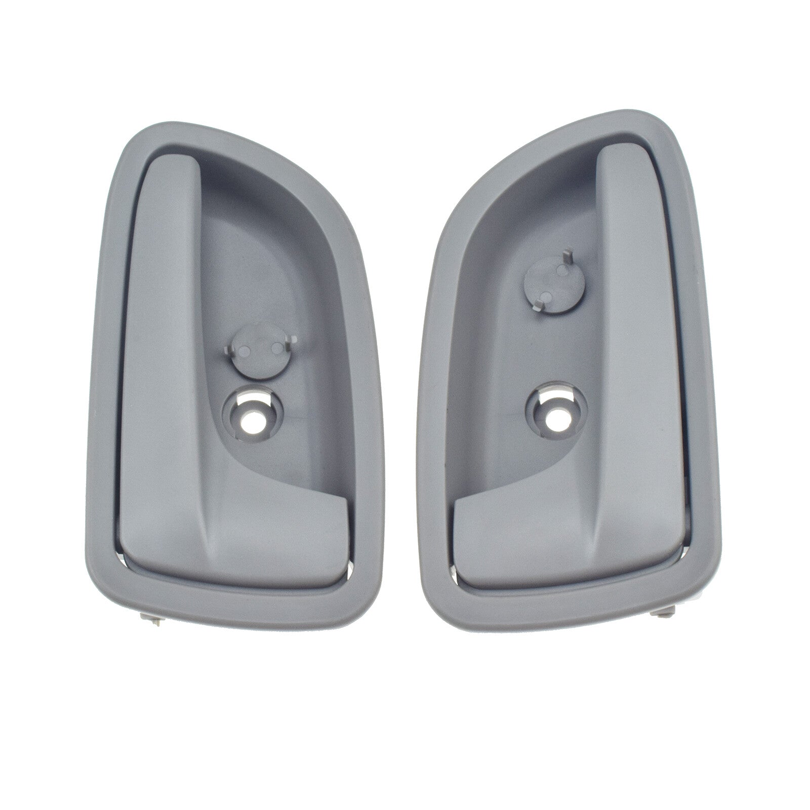 2 Pack Front Left and Right Interior Gray Door Handle LH Right Hand For 2003-2005 for Kia RIO - v