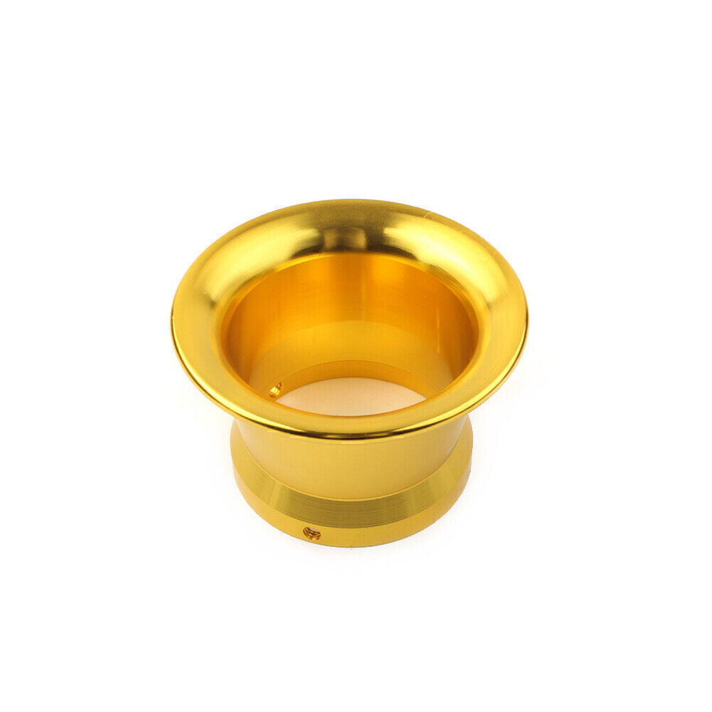CNC Aluminum 50mm Carburetor Air Inlet Tip Carb Vent Collar Horn Protector Gold Q