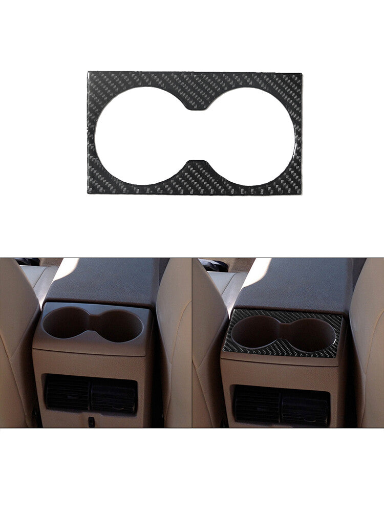 Red Carbon Fiber Steering Wheel Button Cover Type B For Sonic 2012-16 v
