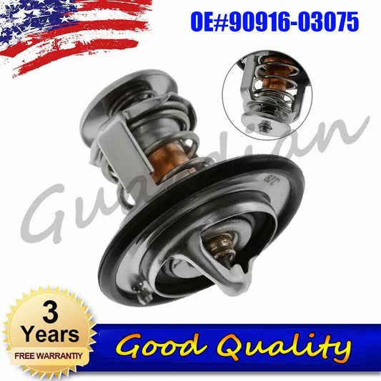 Engine coolant thermostat 90916-03075 is suitable for Lexus ES300, ES250, Tundra, Tacoma, and T100.