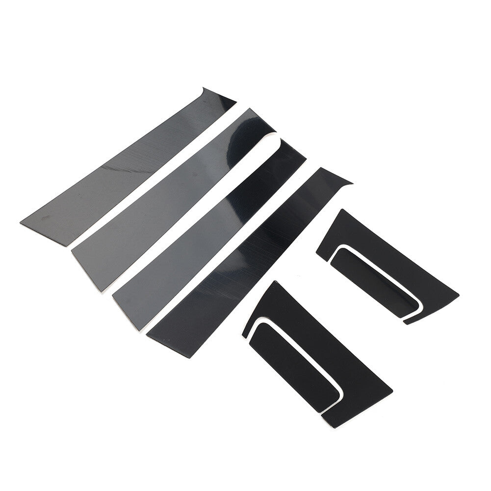 Pillar Post Set Door Window Cover Trim Kit fit for Honda HRV HR-V Vezel 4-Door