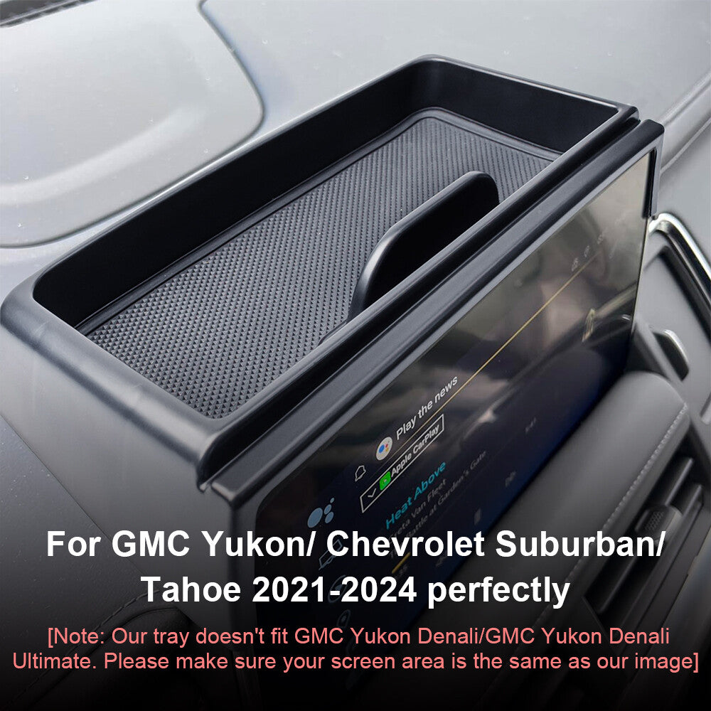 Suitable for 2021-2024 for GMC for Yukon Dashboard Storage Center Console Storage Box Insert Tray n