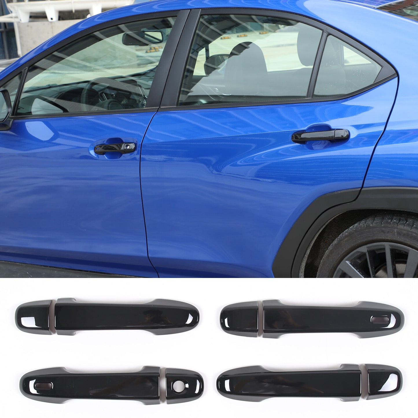 Carbon fiber ABS air conditioning vent socket cover decoration suitable for X5 X6 2014-2018- v