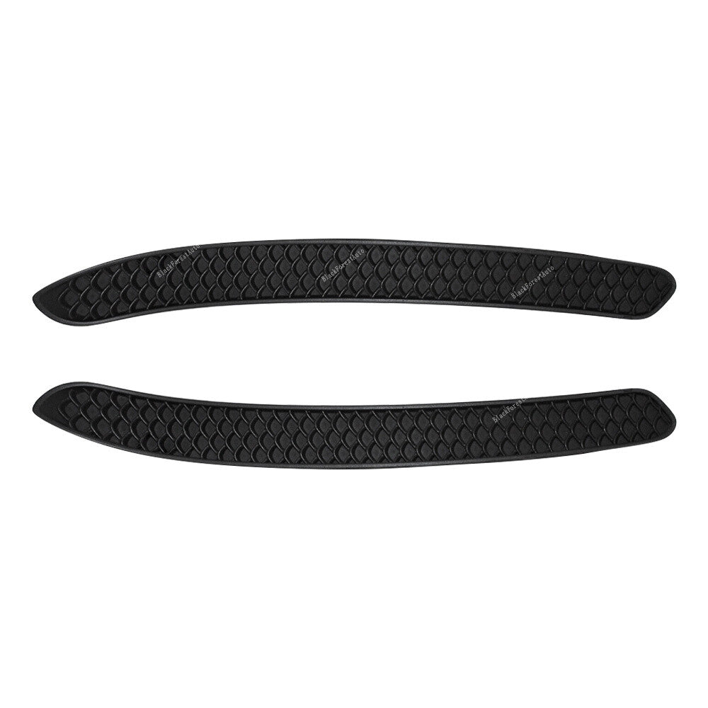 2pc for Benz C117 CLA  AMG 2014-2019 Left + Right Rear Bumper Grille Cover Trim Q