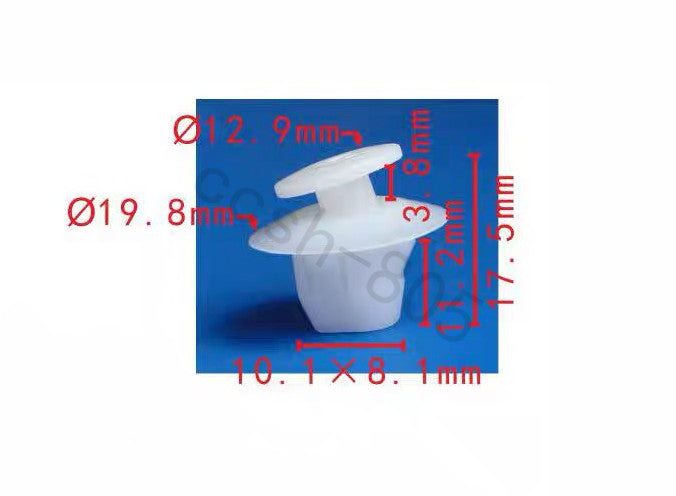 10 Pcs Car Taillight Tail Lamp Housing Clips for Toyota
