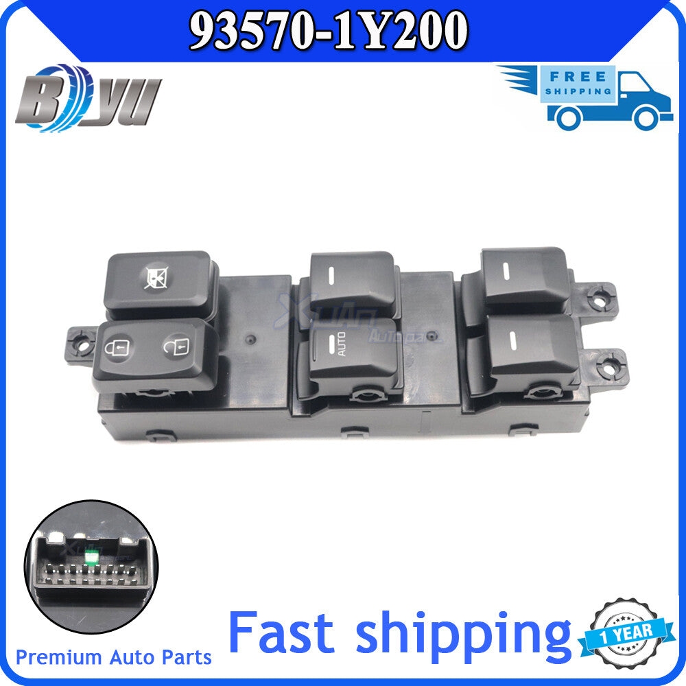 Power switch window for Kia Picanto 2012-2015, brand new black 93570 - 1Y200- v