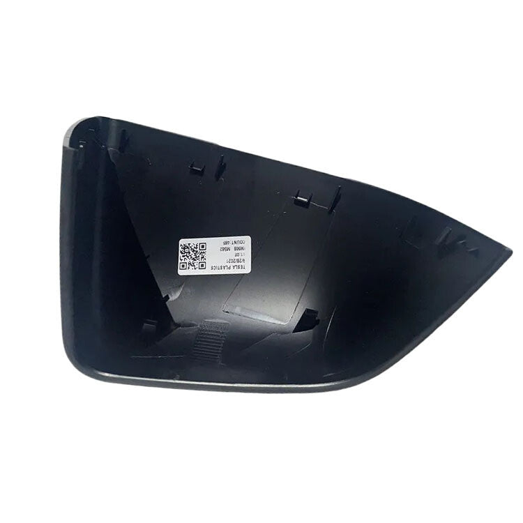 Driver's Side for Tesla for Model y Pearl White Rear Mirror Cover Skull Cap Q