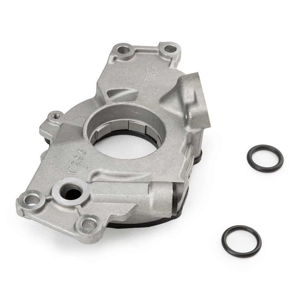 The M295 standard volumetric oil pump is suitable for LS, LS1, LS2, LS3, and LS6 for Chevrolet Silverado Suburban models. Q