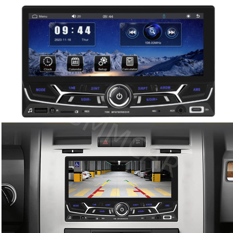 Double 2Din 6.86in Car Stereo Radio Carplay Android Auto FM AUX Touchscreen