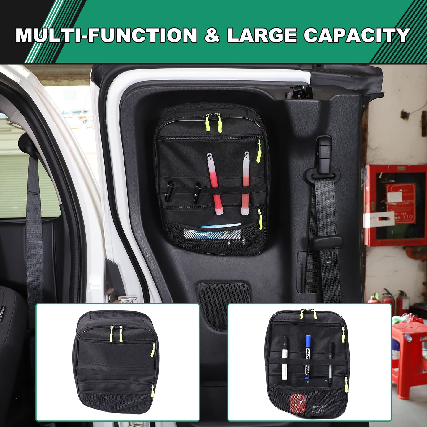 Rear left door window glass sturdiness bag for Nissan Frontier 2022 - 2023