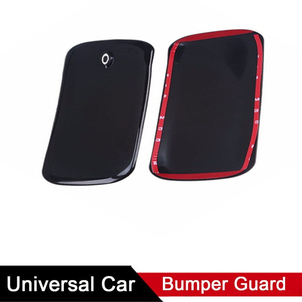 2X Front Rear Bumper Rubber Protector Corner Cover Guard Anti-scratch New n