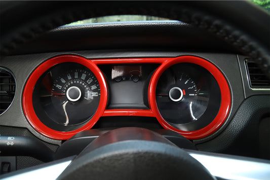 Red Dashboard Panel Cover Trim  for ford  for Mustang 2010 2011 2012 2013 2014