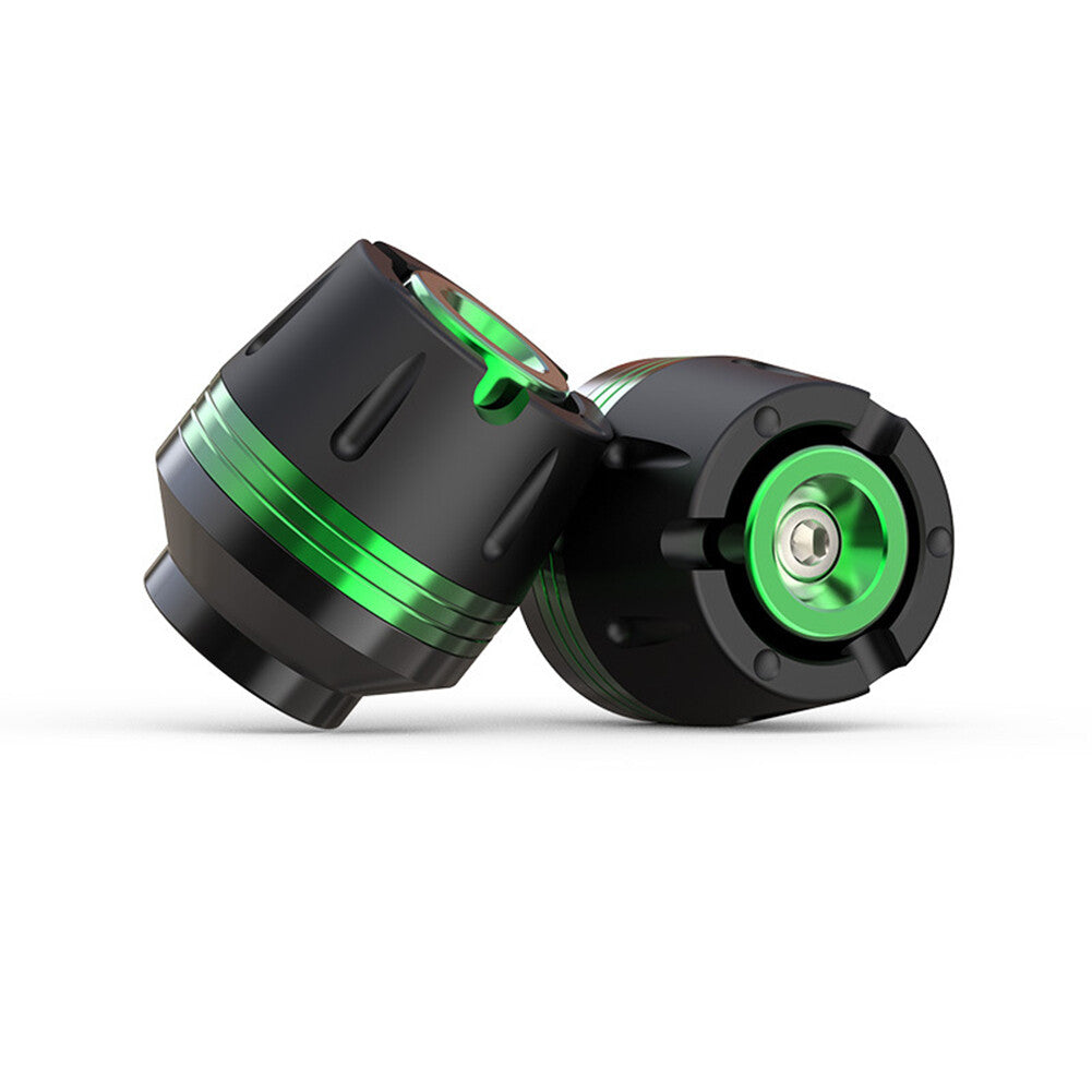 Motorcycle CNC Front Fork Wheel Crash Protector Anti-falling Frame Slider Green