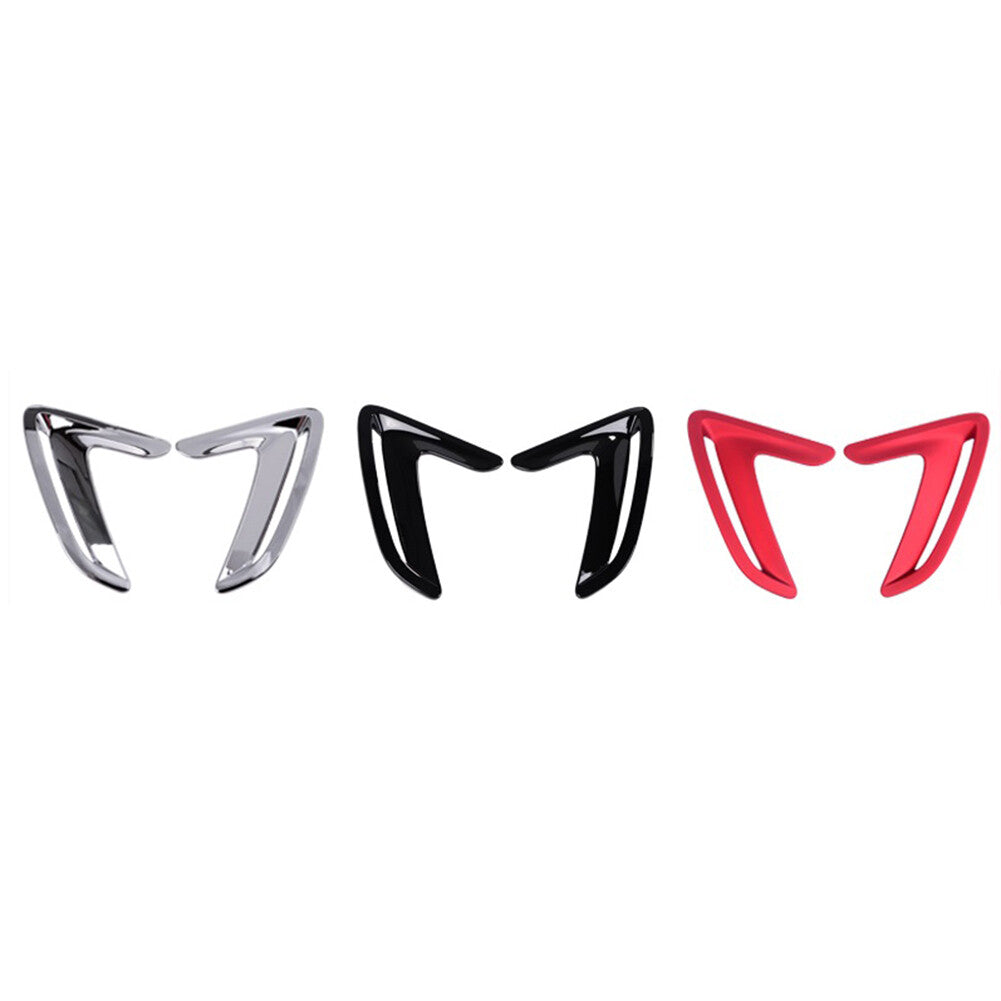 Carbon Side Body Marker Fender Air Wing Vent Trim for BMW 3 Series GT 2013-2017