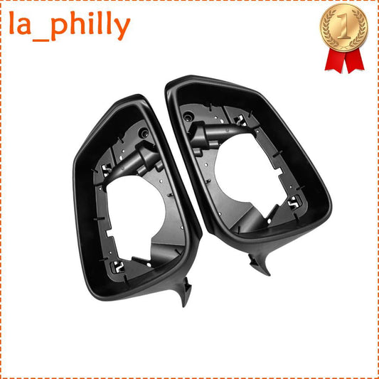 2X For 2014-17 5' F10 F11 6' F12 F13 7' F01 F02 Door Mirror Trim Ring Left+Right