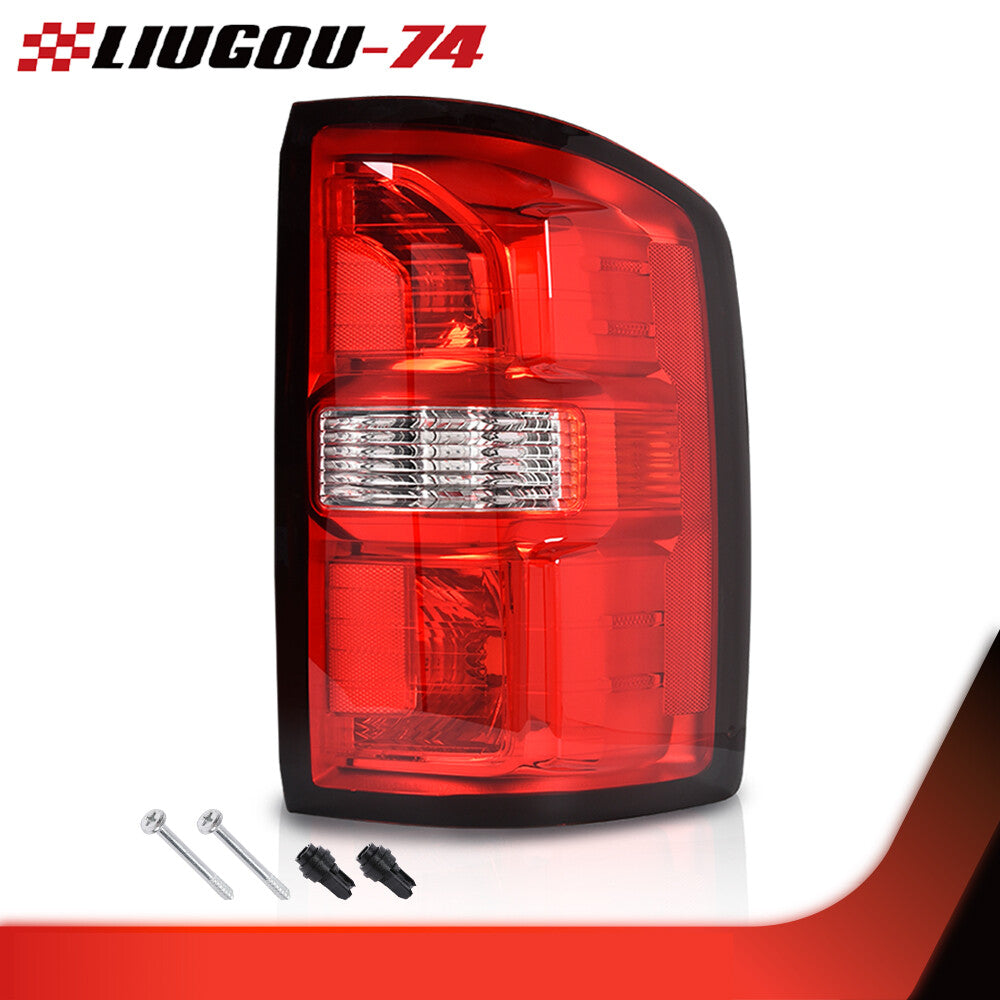 Suitable for 14-18 for GMC for Sierra 1500 2500 3500. Taillight, brake light, right-hand grip, passenger side.