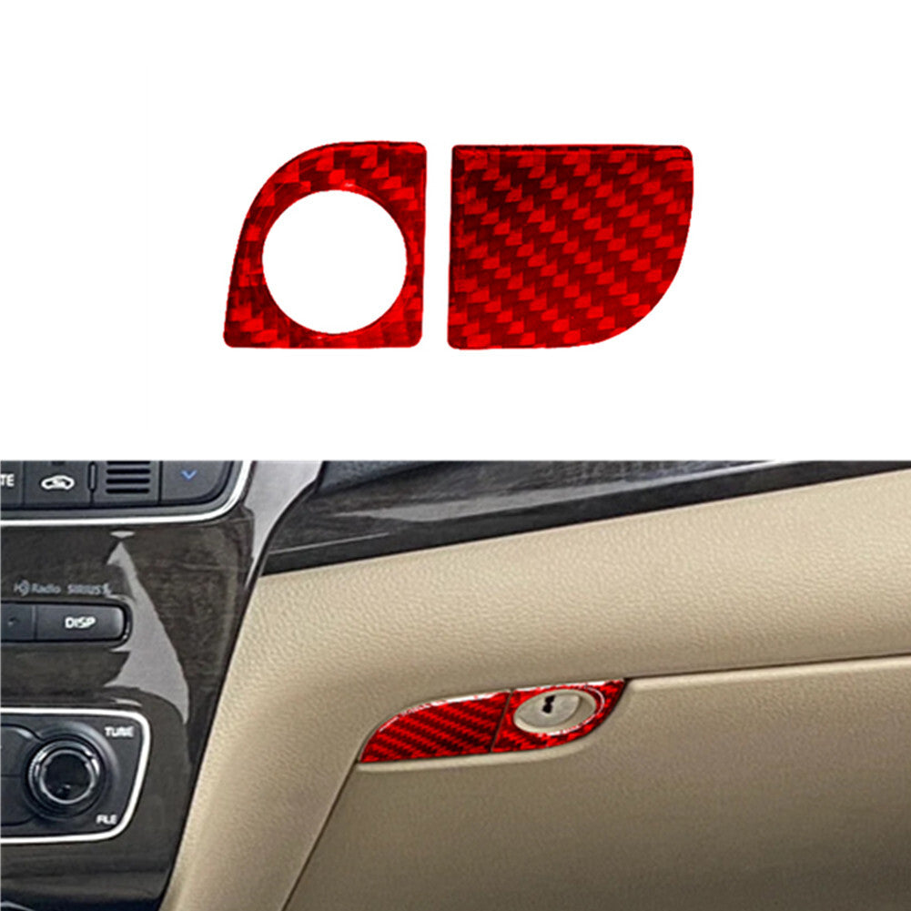 Carbon Fiber Air Vent Outlet Cover Trim for Land Cruiser Prado 2010-2018 v