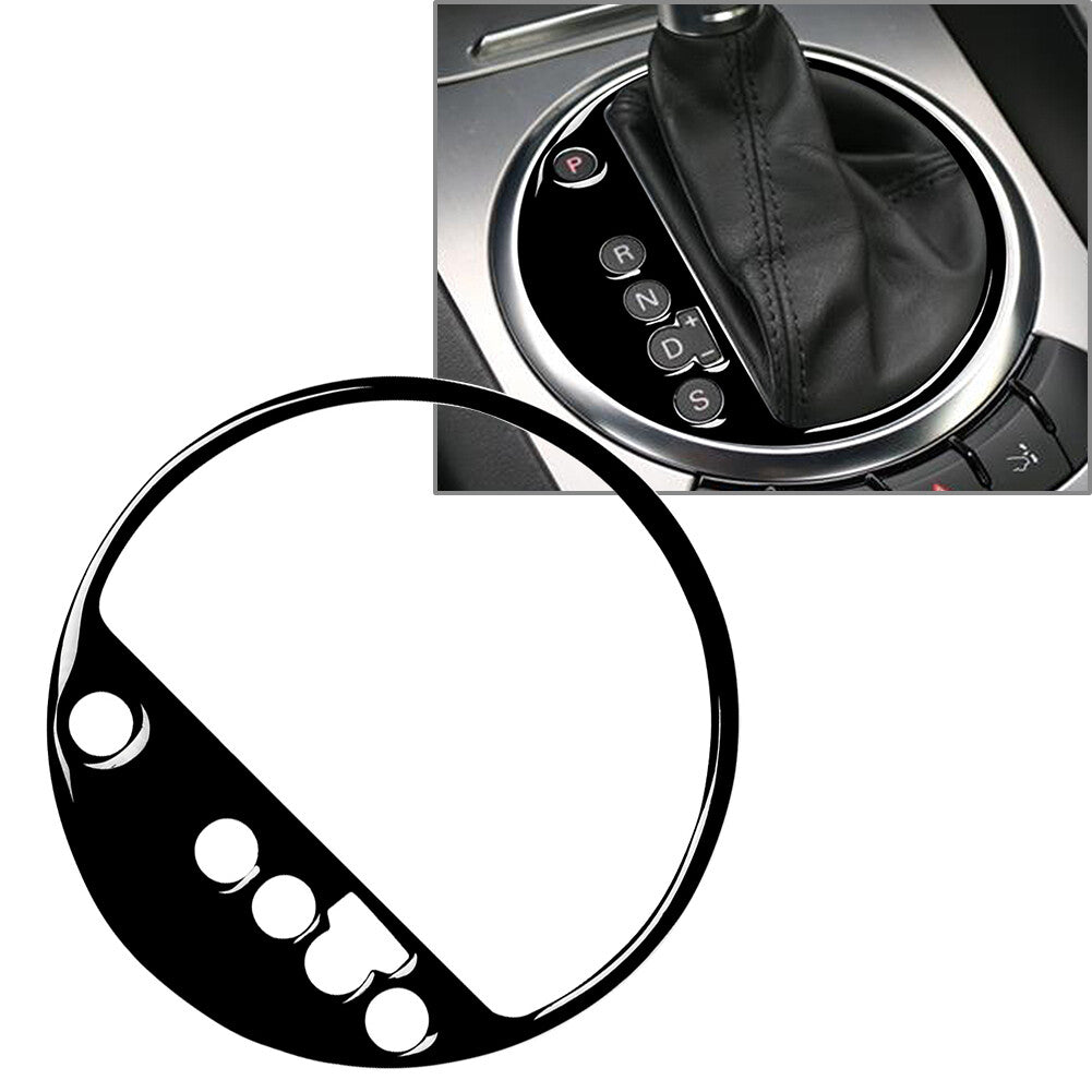 Central Console Gear Shift Control Panel Cover Trim Black for Audi TT TTS TTRS