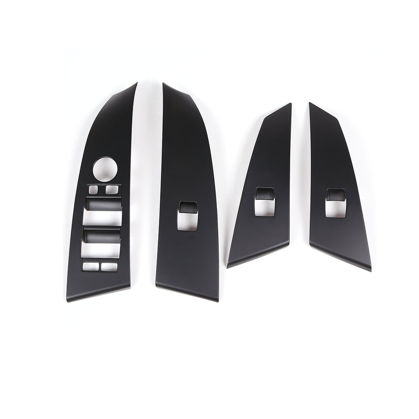 2-Pack Red Carbon Fiber Door and Window Exterior Trim for Corvette C7 2014-2019- v
