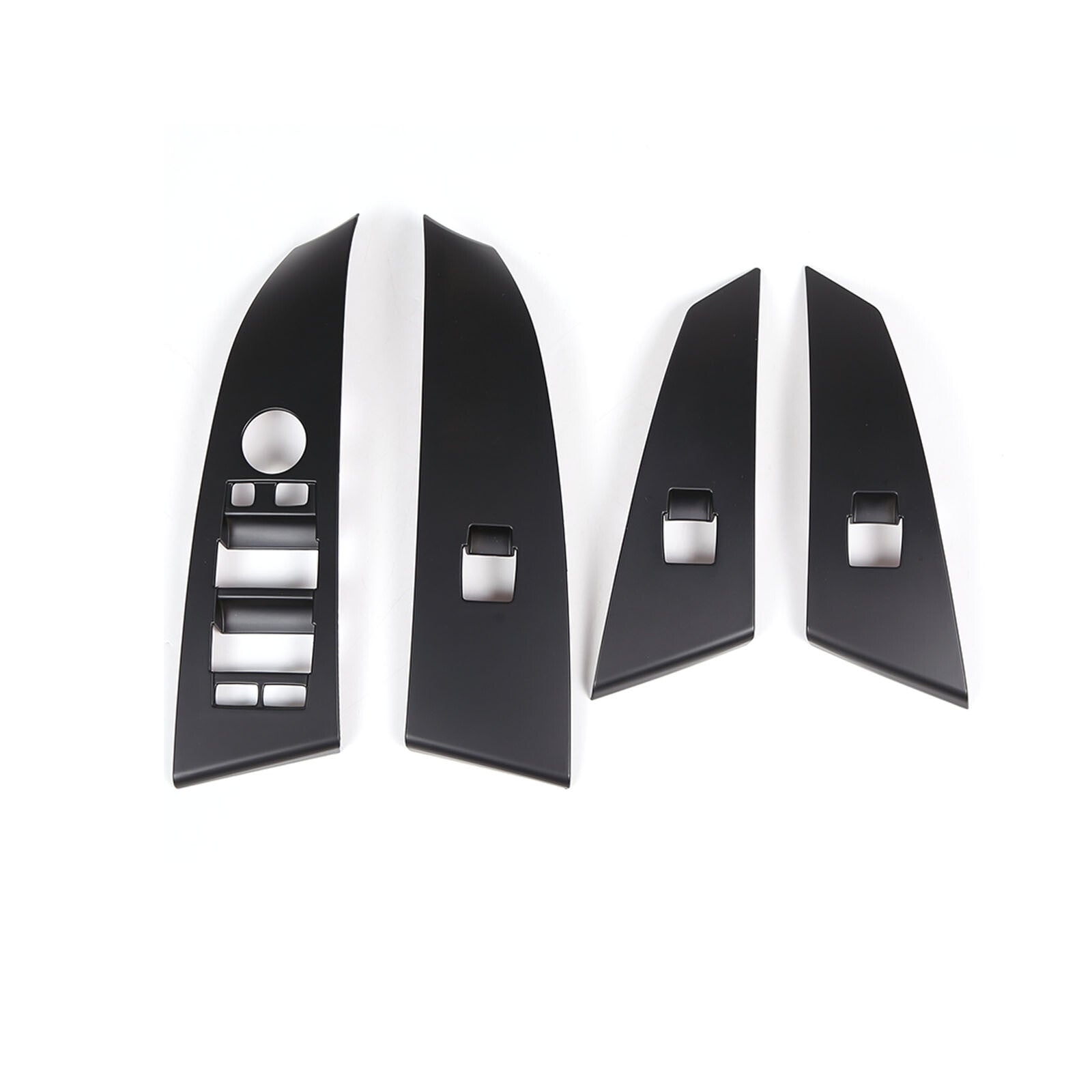 2-Pack Red Carbon Fiber Door and Window Exterior Trim for Corvette C7 2014-2019- v