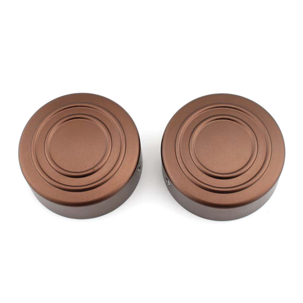 Fit for Harley Sportster S 1250 RH1250S 2021-25 Brown Upper Fork Stem Nut Cap Covers