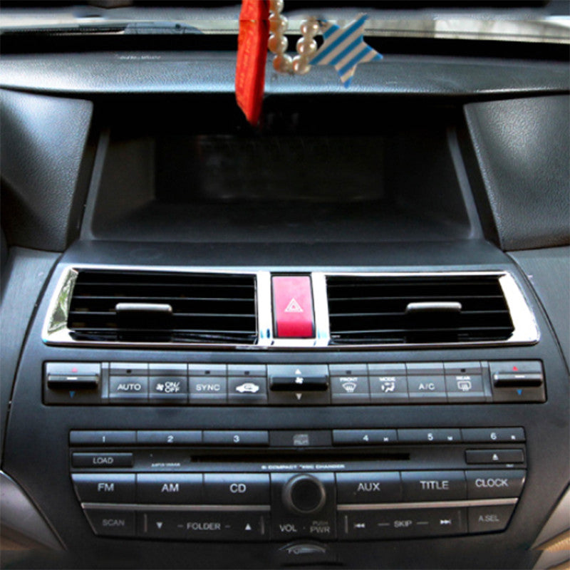 4Carbon Look Steel Inner Door Handle Frame Trim For Highlander 2020-2024 v