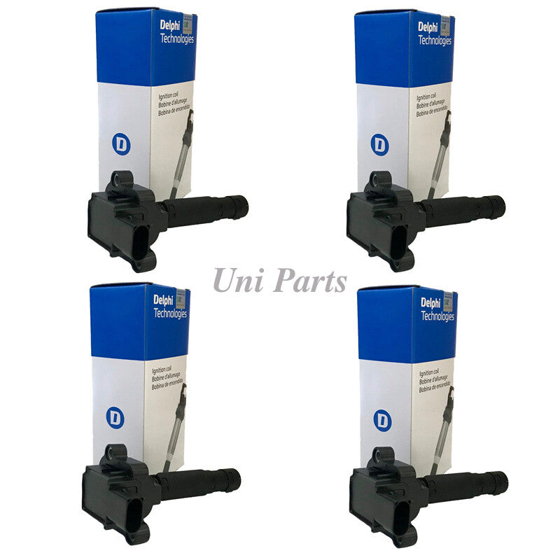 4 pcs Delphi Ignition Coils 0001502580 for Mercedes C200 C230 E200 E260 1.8L