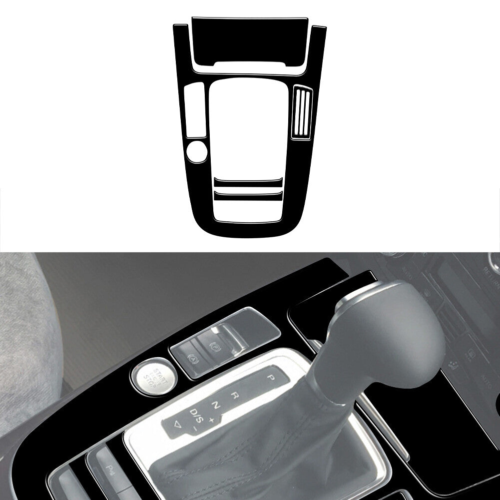 5Pcs Gloss Black Gear Shift Frame Trim Cover Decoration for Audi Q5 2009-2017
