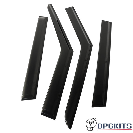 4Pcs Window Visors Rain Guards Deflectors For 2022 2023 for Mitsubishi Outlander