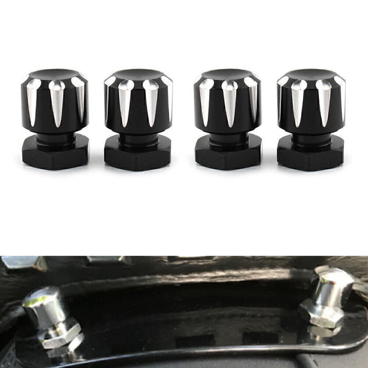 for Harley Road King Road Glide Softai Fat Boy 4x Solo Mounting Nuts Bolts Q