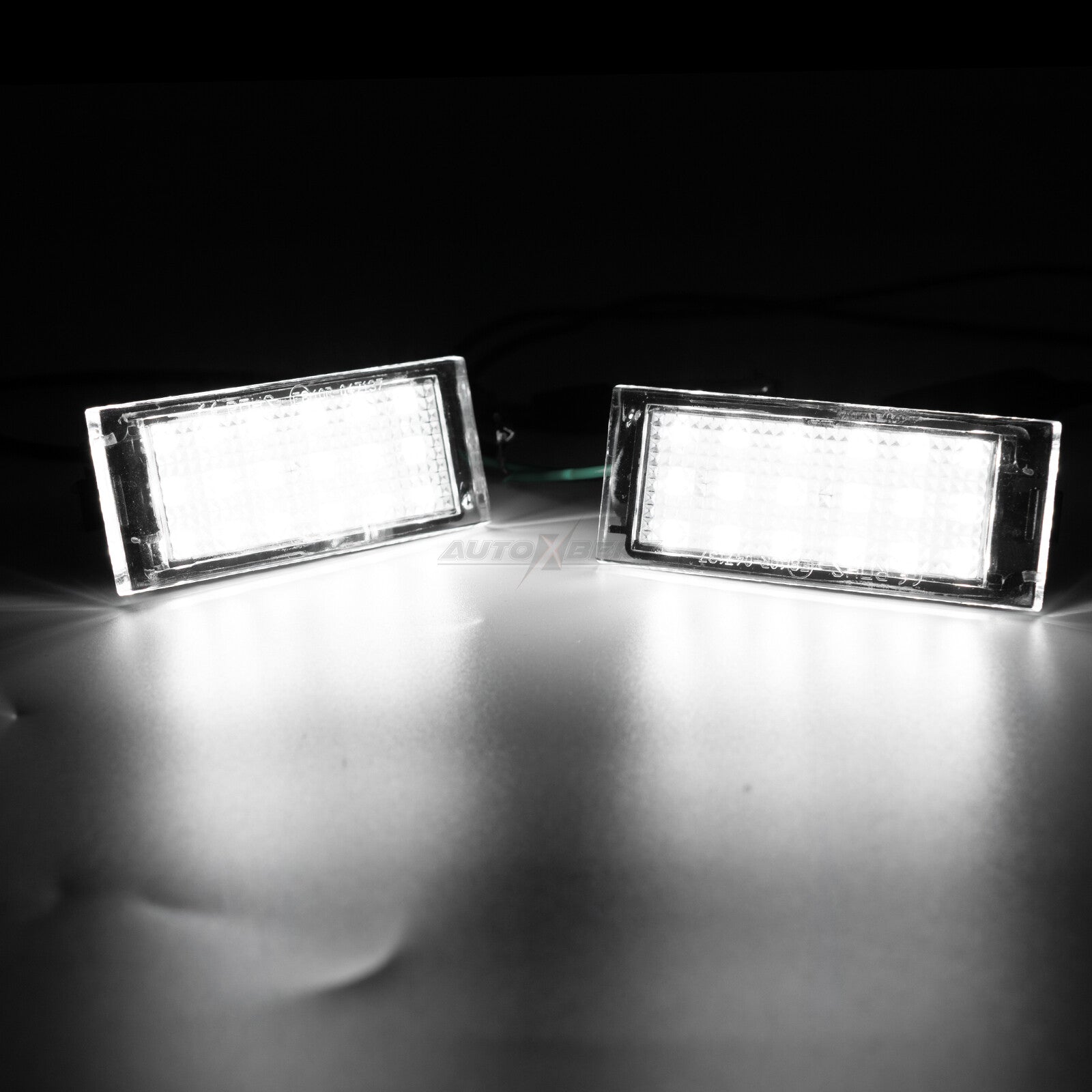 2x LED license plate lighting for Renault Twingo Clio Megane Laguna Espace ?? Q