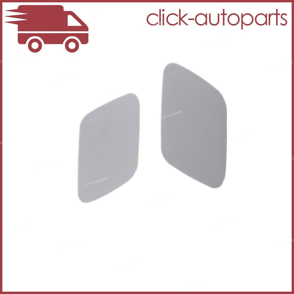 2pcs Front Right  Left Headlight Washer Nozzle Cover Cap For 2007-11 for BMW for X5 E70 Q